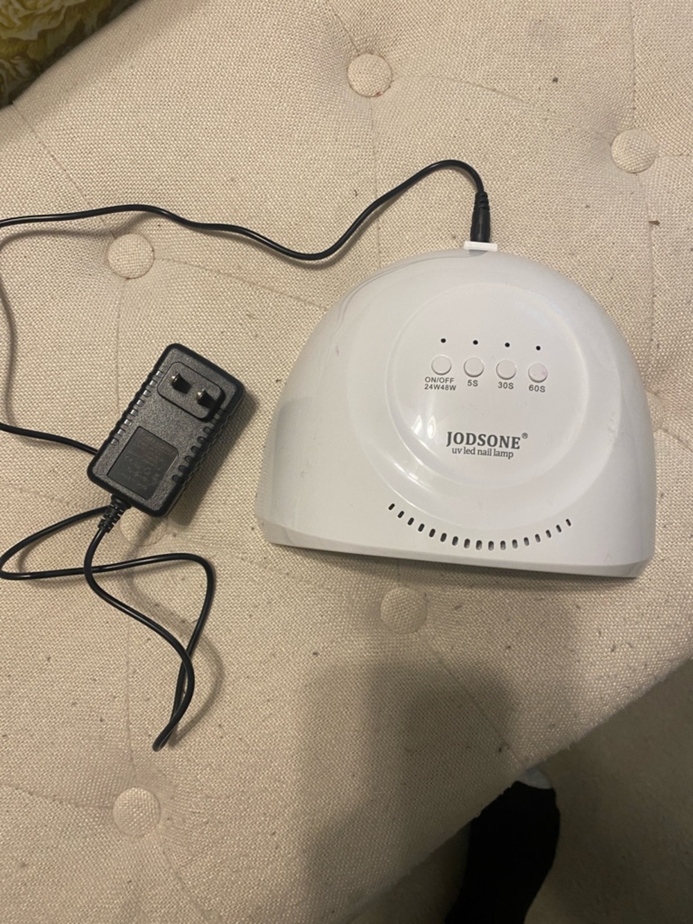 White UV LED Nail Lamp - Fast Cure Professional Dryer